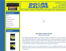 Tablet Screenshot of doorsgalore.ie